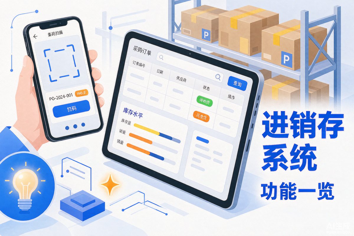 遥遥科技-云南专业开发团队 进销存系统基础功能与常见遗漏项