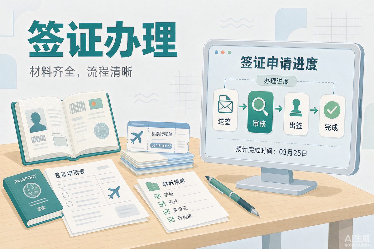 遥遥科技-云南专业开发团队 旅行社签证办理场景与材料清单